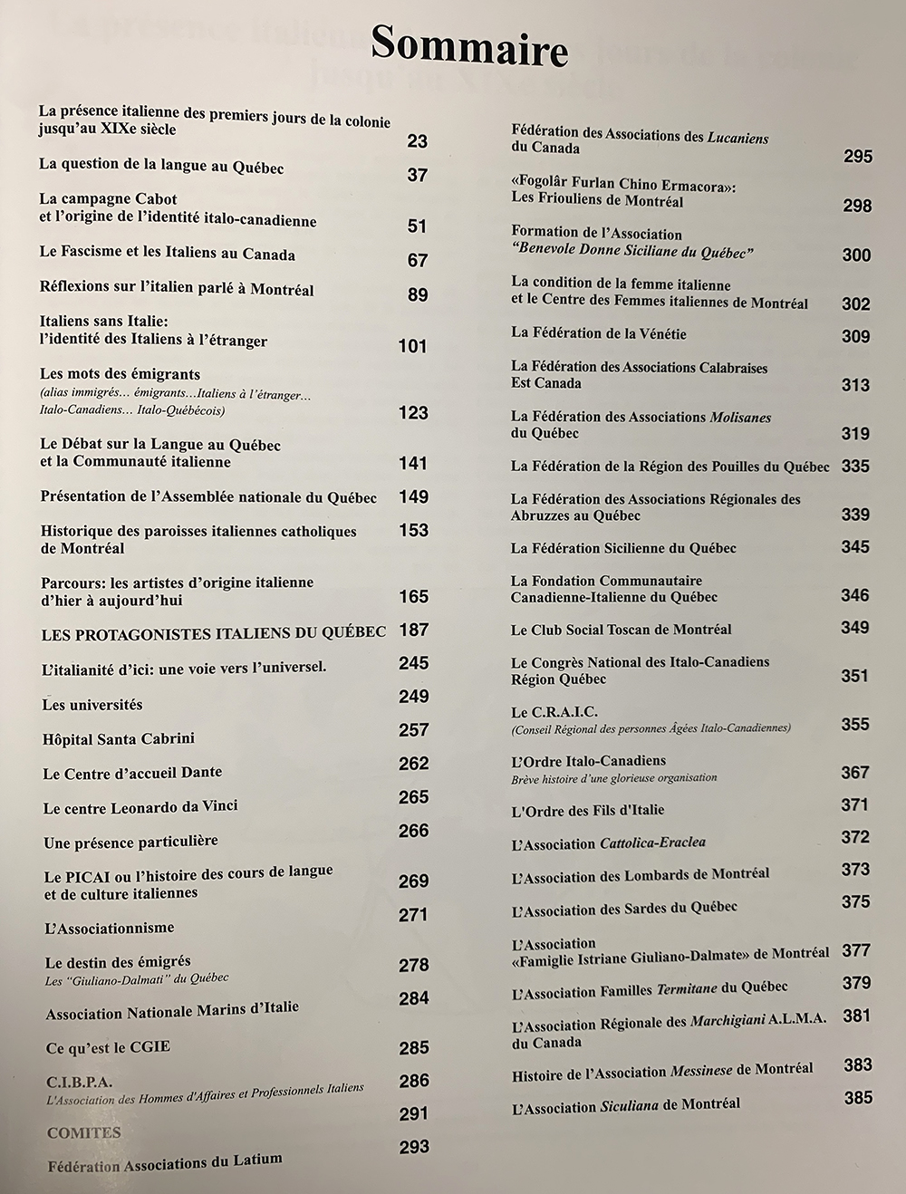 Les Protagonistes Italiens du Québec - Image 5