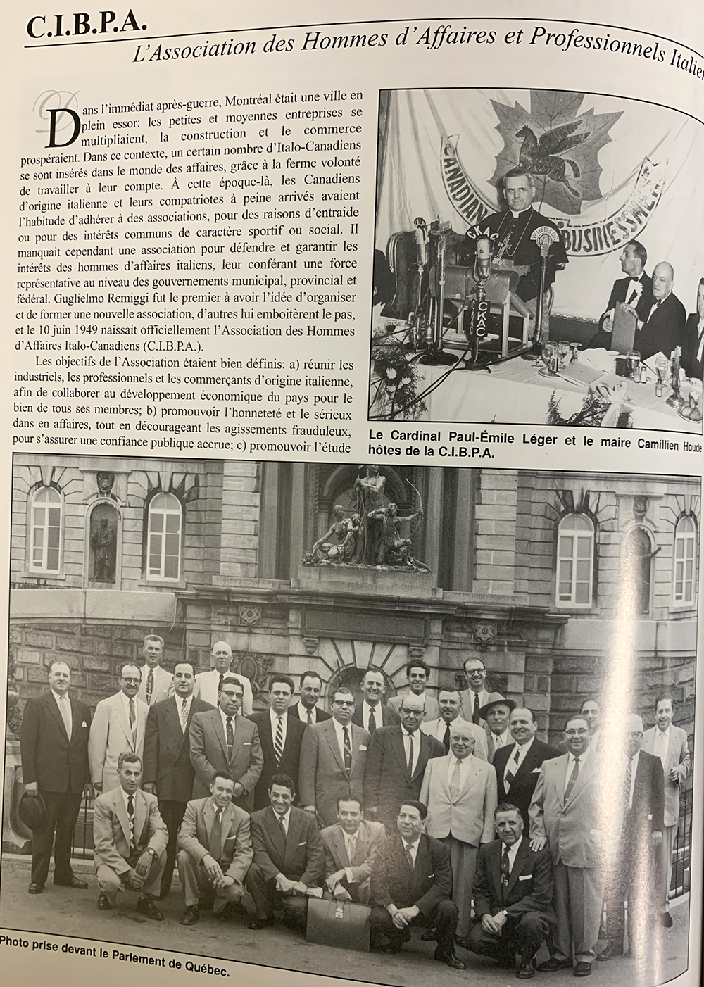 Les Protagonistes Italiens du Québec - Image 12